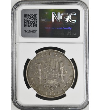 Filipinas colonia Española 1 Peso 1897 Ag NGC XF45