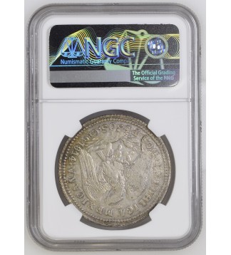 Mexico Guerrero 2 Pesos 1914 Emiliano Zapata KM642 NGC MS61