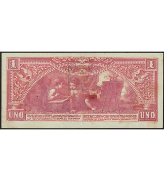 San Juan Bancos Garantidos 1 Peso 1888 Resello 1894 Ps1181b EXC