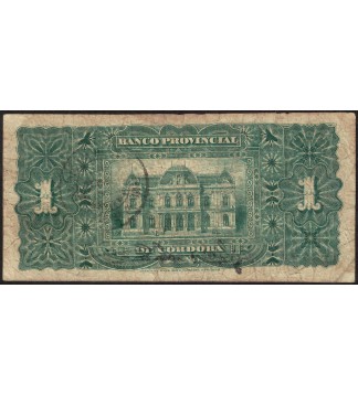 Cordoba Banco Provincial 1 Peso 1889 PS741a Bauman COR-116b MB