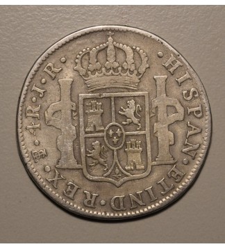 Potosi 4 Reales 1775 JR CJ:64.3.2 Carlos III
