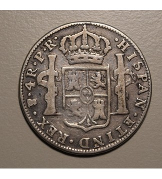 Potosi 4 Reales 1778 PR CJ:64.7.4 Carlos III