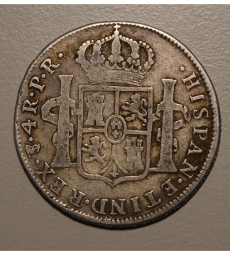 Potosi 4 Reales 1781 PR CJ:64.10.1 Carlos III