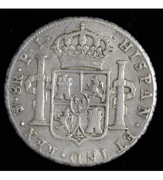Potosi 8 Reales 1808 PP CJ76.20 Carlos IIII